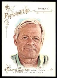 2014 TOPPS ALLEN & GINTER #160 DANIEL OKRENT ROTISSERIE BASEBALL CO-CREATOR 