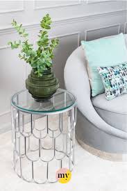 Pino Silver Side Table In 2020 Silver Side Table Table Home Decor