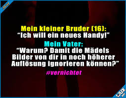 Vater Konnen Manchmal Echt Gut Austeilen Witzige Spruche Lustige Spruche Coole Spruche