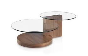 mesa de centro redonda doble table basse ronde bois table basse ronde table basse