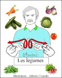 Les Legumes Langage Des Signes Bebe Signes Francais Apprendre La Langue Des Signes