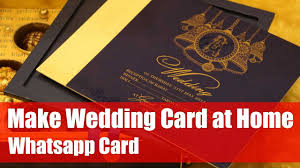 How i make my journals part 5 final video & ( closed). How To Make Wedding Card And Whatsapp Card At Home Engagement Shaadi Birthday Gift Card Youtube