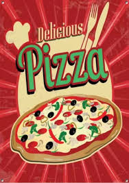 Pizza Diner Kitchen Food Retro Collectable Enamel Metal Sign 357 Delicious Pizza Pizza Quotes Red Pizza