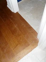 Hardwood Floor Meets Tile For My Great Room Flooring Trendy Kitchen Tile Tile Floor