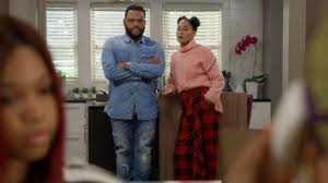 Monse Cropped tartan wool wide leg pants worn by Rainbow Johnson (Tracee  Ellis Ross) in black-ish (S05E16)