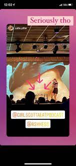 Showing people's dick pics at live shows/on IG? Wtf? : r/GirlsGottaEat