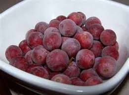 Grape Parfait Pie Recipe Frozen Grapes Grape Recipes Healthy Snacks