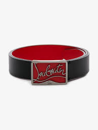 Black And Red Designer Belt Christian Louboutin Black And Red Ricky Leather Belt 854 32 This Black And Red Christian Louboutin Rick Womens Designer Belts Belt Handmade Leather Belt