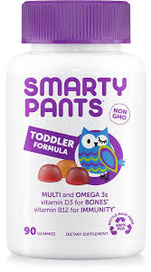 Daily organic gummy kids multivitamin: Smartypants Toddler Formula Free 1 3 Day Delivery