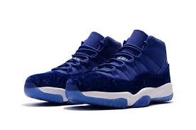 2018 Air Jordan 11 Blue Velvet Royal Blue White Men S And Women S Size Air Jordans Jordan 11 Blue Nike Air Jordan Shoes