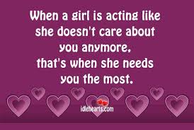 When A Girl Is Acting Like She Doesn T Care Emotional Infidelity Babe Quotes What Hurts The Most