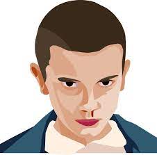 Vector Art Work Of Eleven 11 From Stranger Things Stranger Things Art Moon Art Art