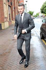 David beckham suit david beckham style celine suit fit guide suit fashion mens fashion dockers blazer outfits men black suit men. David Beckham S Style Evolution Is Something To Behold Vogue