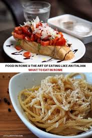 When In Rome It Is Always Handy To Know What To Eat In Rome What Do Romans Eat And What Are The Rules For Eating In Ital Travel Food Foodie Travel