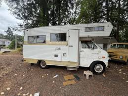 Image result for White 1971 Motor Home