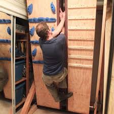We provide everything you need to know to start climbing at home. Filling Wood Cracks Supertopo Rock Climbing Discussion Topic Home Climbing Wall Bouldering Wall Diy Climbing Wall