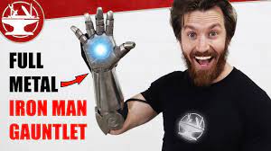 Quick iron man foam finger guide. Full Metal Iron Man Glove Youtube