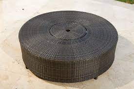 Patio Coffee Table With Umbrella Hole Coffee Table Design Ideas Wicker Coffee Table Outdoor Coffee Tables Patio Coffee Table