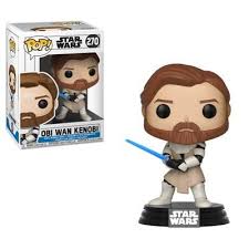 Funko Pop Star Clone Wars Obi Wan Kenobi Collectible Figure Multicolor Star Wars Obi Wan Star Wars Merchandise Funko Pop Star Wars