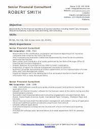 A typical financial consultant job description be included elements such as: Senior Financial Consultant Resume Samples Qwikresume