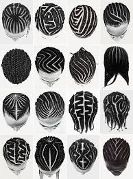 Black And White Braids Men 