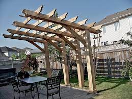 Add outdoor shade, to your backyard with patio umbrellas, cantilever patio umbrellas, and a sturdy umbrella base, to keep it in place. Cantilever Pergola Useful Design To Build Over An Existing Deck Outdoor Pergola Pergola Pergola Plans