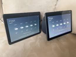 The echo show 5 (full review here) is significantly smaller than the show 2, measuring 5.8 inches wide, 3.4 inches tall, and 2.9 inches deep at the base. 3dxztqgffcezvm
