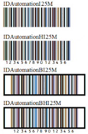 interleaved 2 of 5 barcode faq tutorial barcodefaq com