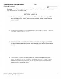 © © all rights reserved. Law Of Gravity Worksheets 99worksheets