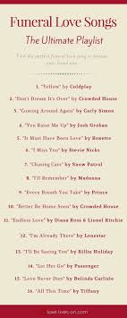 Playlist Voor De Uitvaart Kijk Voor Meer Inspiratie Voor Uitvaartmuziek Op Www Rememberme Nl Uitvaart Verli Funeral Songs Love Songs Playlist Funeral Music