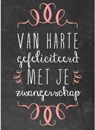 Kaarten Krijtbord Van Haar Zwangerschap Greetz
