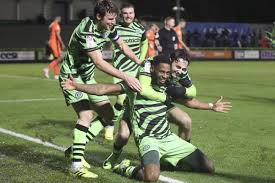 Plymouth argyle's jamille matt celebrates scoring his sides first goal of the match. Forest Green Rovers Striker Jamille Matt Triggers Contract Extension Stroud News And Journal