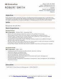 Hr cv template creative images. Hr Executive Resume Samples Qwikresume