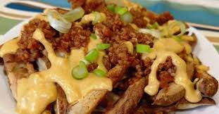 Vegan Chili Cheese Fries Center For Nutrition Studies Recipe Vegan Chili Vegan Recipes Healthy Plant Based Diet Recipes