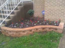 Backyard Flowers Beds Raised Flower Beds Flower Bed In Front Of House