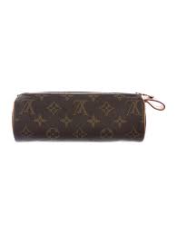Louis Vuitton Monogram Trousse Ronde Pencil Case Sponsored Monogram Vuitton Louis Mens Jewelry Bracelet Louis Vuitton Monogram