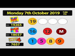 Nlcb Online Draw Monday 7th October 2019
