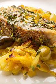 Nyt Cooking For Fish With A Spicy North African Flavor Marinate Firm Fleshed Fillets For At Least An Hour In This Tradit Baked Fish Onion Recipes Nyt Cooking