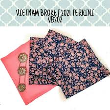 Pembekal fabrik terkini daripada jakarta dan vietnam dan juga blouse2 dari bangkok. Kain Pasang Vietnam 2021 Price Promotion May 2021 Biggo Malaysia