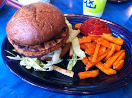 Cafe Express Love The Veggie Burger Cafe Express Veggie Burger Burger