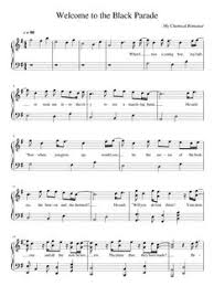 My Chemical Romance Welcome To The Black Parade Ukulele Chords Print And Download In Pdf Or Midi Welcome To The Black Parade My Chemical Romance Free Shee Piano Songs Sheet Music Sheet Music Easy Piano Songs Sheet Music