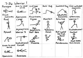 Supported Warrior Yoga Pose Lift Your Arms To Shoulder Height Palms Up Warrior Yoga Yoga Flow Sequence Yoga Stick Figures
