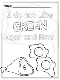 Green eggs and ham netflix. Green Eggs And Ham Themed Coloring Sheets By Kms Classroom Creations