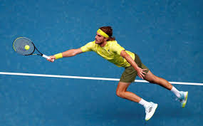 Stefanos tsitsipas has reached three finals on the atp tour this season. Tanpa Mengeluarkan Keringat Setetes Pun Stefanos Tsitsipas Tembus 8 Besar Australian Open 2021 Jpnn Com