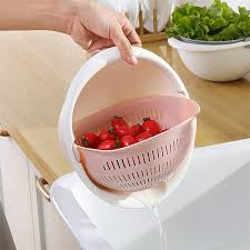 Multi Use Kitchen Colander Basket From Apollo Box Washing Fruits How To Wash Vegetables Plastic Fruit