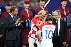 At sunday's final between france and croatia, though, croatian president kolinda croatia has never advanced to a world cup final before and the team, led by captain (and former refugee) luka. What Croatia S President Taught The World About Leadership At The World Cup World Economic Forum