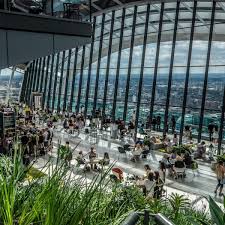 20 fenchurch street sky garden, an indoor garden atop a skyscraper in the city of london financial district. Sky Garden Venue Hire Rhubarb Hospitality