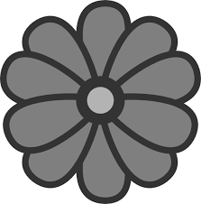 Coloring pages are fun for children of all ages and are a great educational tool that helps children develop fine motor skills, creativity and color recognition! Download Gray Daisy Clipart Png For Web Single Flower Coloring Pages Full Size Png Image Pngkit