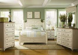 Collection by beautiful home decor. Ocean Isle Poster Bed 6 Piece Bedroom Set In Bisque With Natural Pine Finish By Liberty Furniture 303 Br05 White Bedroom Set White Bedroom Set Furniture Distressed White Bedroom Furniture
