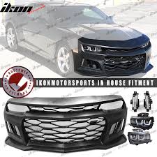 Looking to make your 5th or 6th generation camaro stand out from the rest? Compatible With 14 15 Chevy Camaro Zl1 Style 5th To 6th Gen Conversion Front Bumper Cover Walmart Com Walmart Com